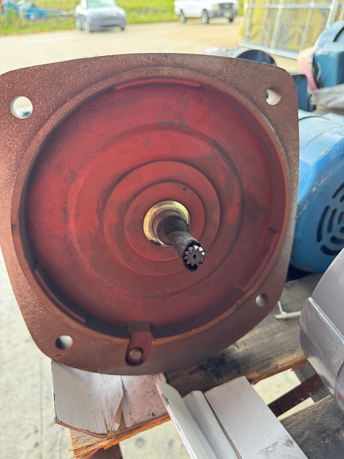 SIEMENS MOTOR CC9 15 HP MODEL LA5090-4BA99-Z 1730 RPM 230/440 V 3 PH 4.6/2.3 AMP