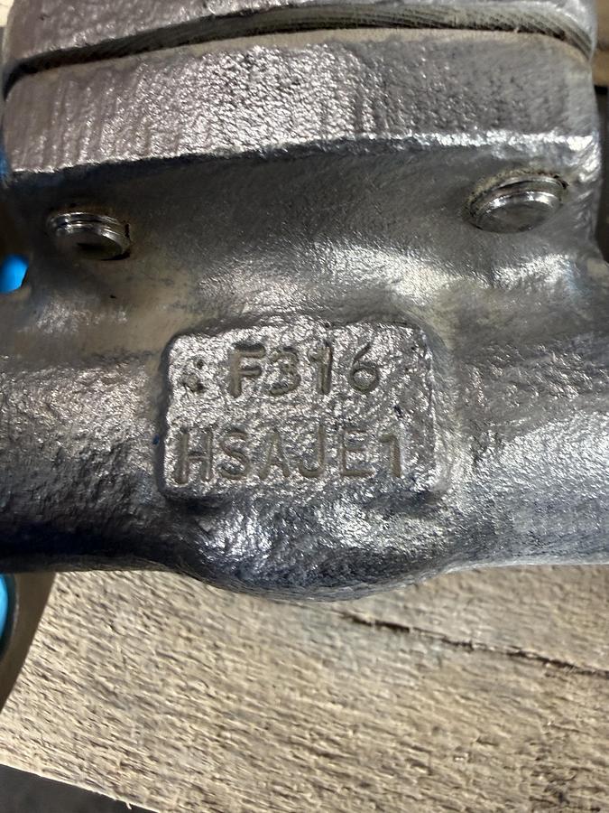 VELAN 3/4" 300 RF FS GATE VALVE 316 BODY 316 TRIM