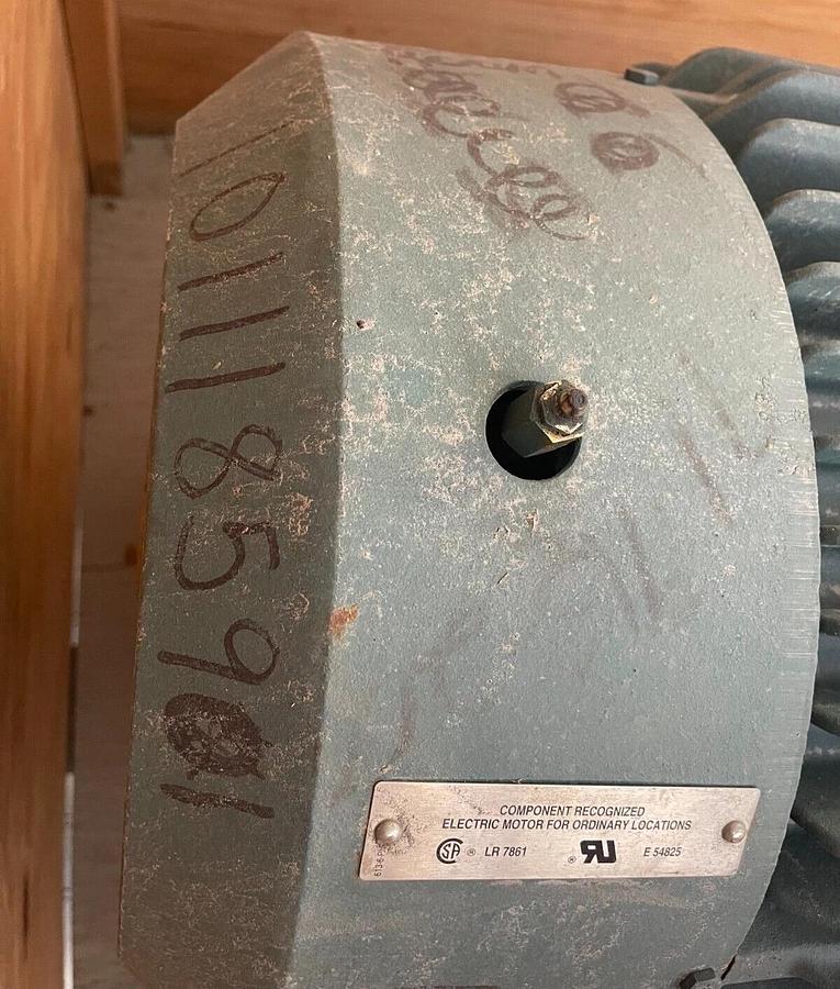 20 HP PULP PUMP 880 RPM 460 V 3 PH 26.5 AMPS MODEL P32G0483A
