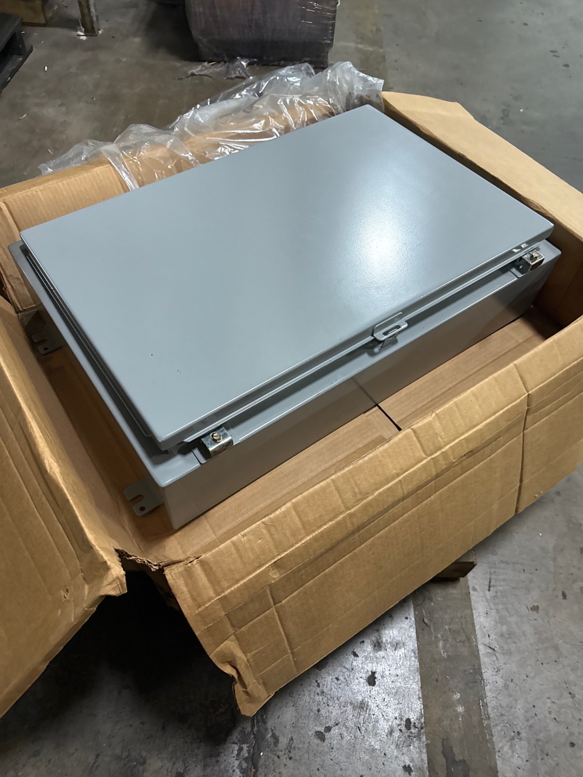 WIEGMANN ENCLOSURE MODEL N4423008  42 X 30 X 8 AD8 STEEL ENCLOSURE