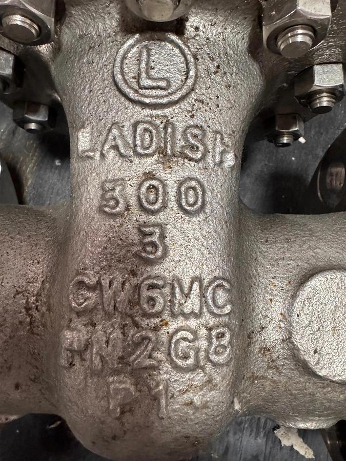 LADISH 3" 300 RF GATE VALVE INCONEL 625 CZ2