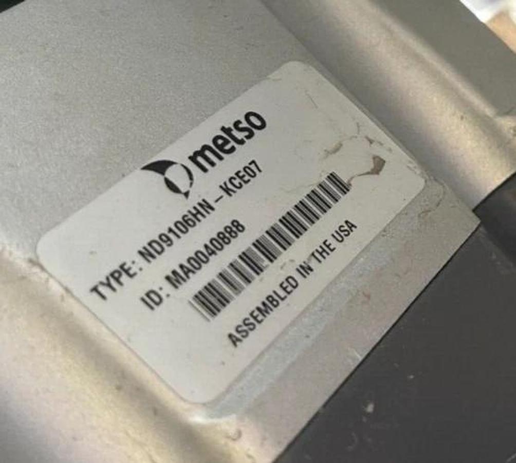 3" 300 RF FP BALL VALVE JAMESBURY 316 M2DA01APVA WITH METSO ACTUATOR