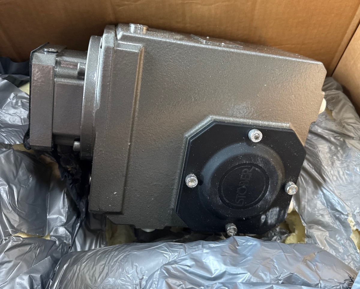 STOBER DRIVES GEAR REDUCER 1XNF MOD K302AGO200ME10F 20.28 TO 1 RATIO EXACT RATIO