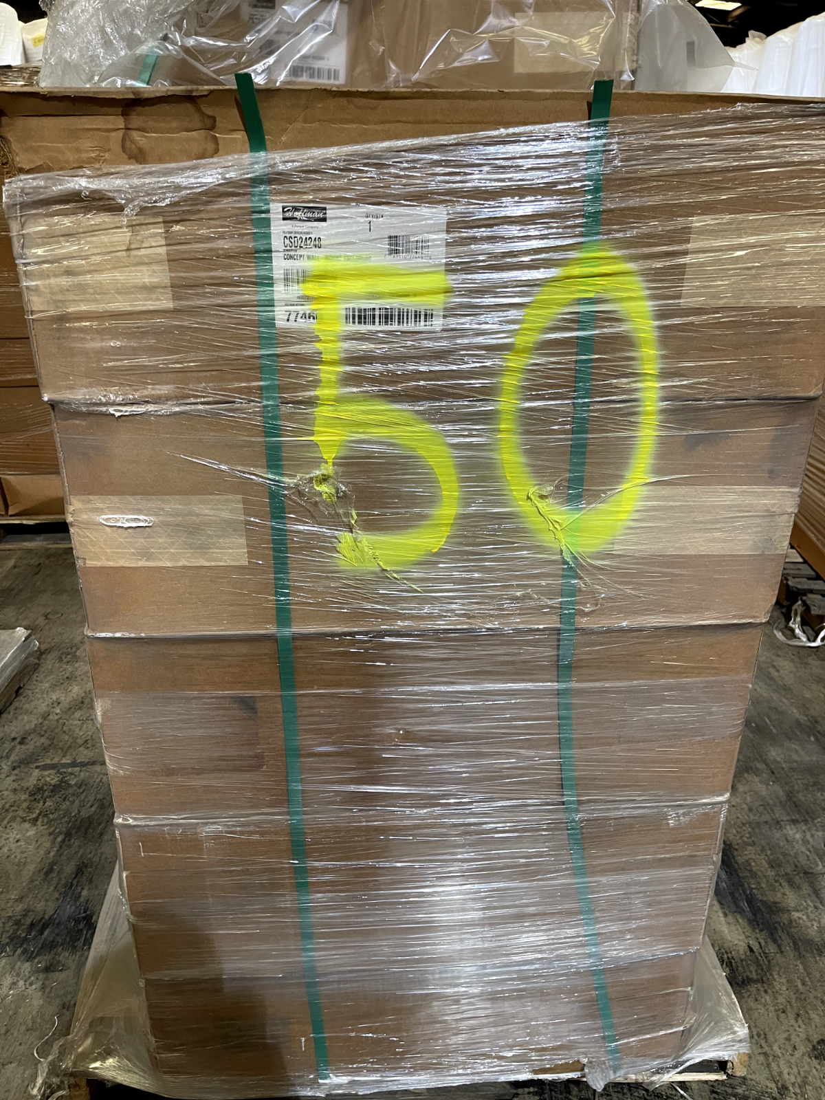 Enclosure 24" x 24" x 8" HOFFMAN QUARTER TURN MODEL CSD24248 Carbon Steel