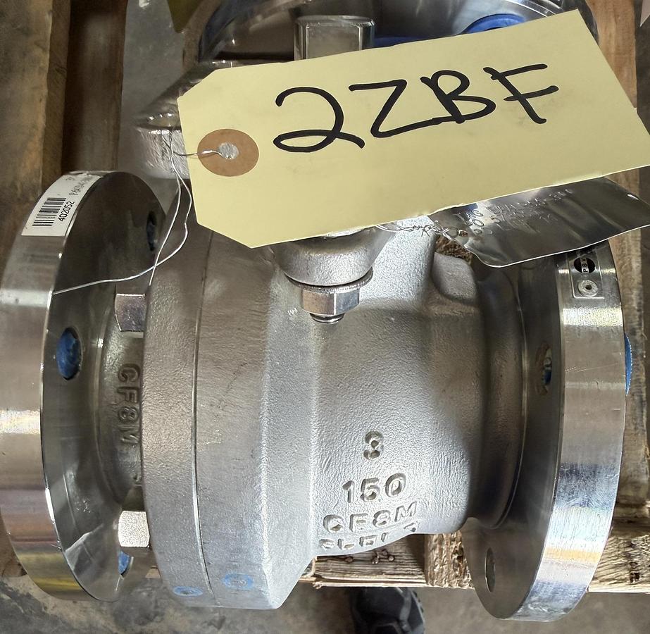 PBV 3" 150 RF BALL VALVE FP FIG # P-6410-41-3600-GL-NL-1 316 BODY