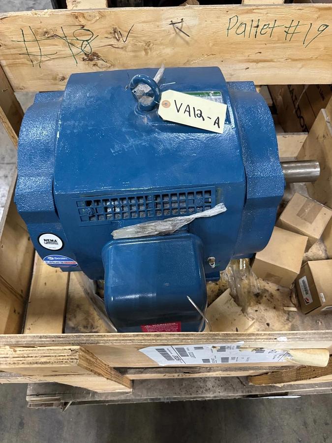 CENTRY II E PLUS 3 40 HP INVERTER DUTY Motor T35037 VA12AA 1770 RPM 230/460 V
