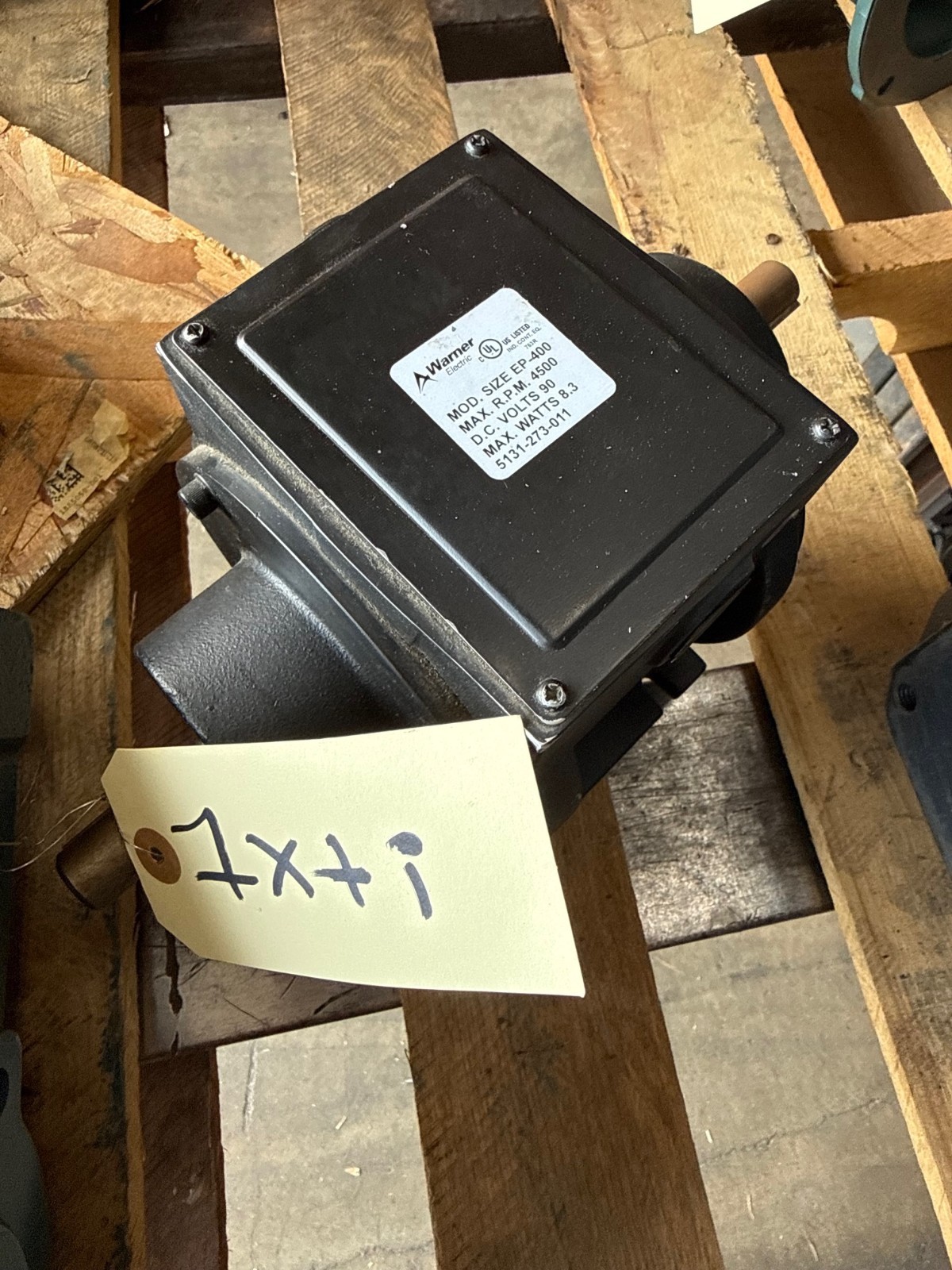 WARNER ELECTRIC Electromagnetic clutch and brake combination unit 1XTI MOD EP400