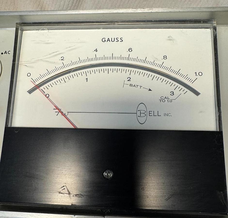 F.W. BELL GAUSMETER AC3 MODEL 640 SER 61398
