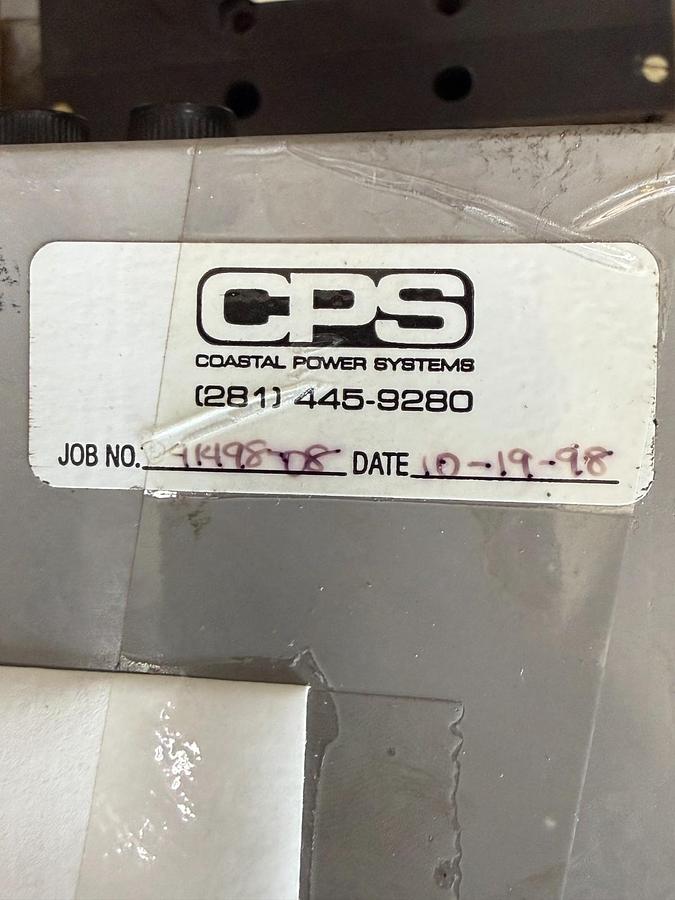 Refurbished GE 2500 AMP BREAKER MODEL TPVVF7625EIC 2YX9 FRAME TPVF7 TRIP PLUG 2500 AMP 2YX9