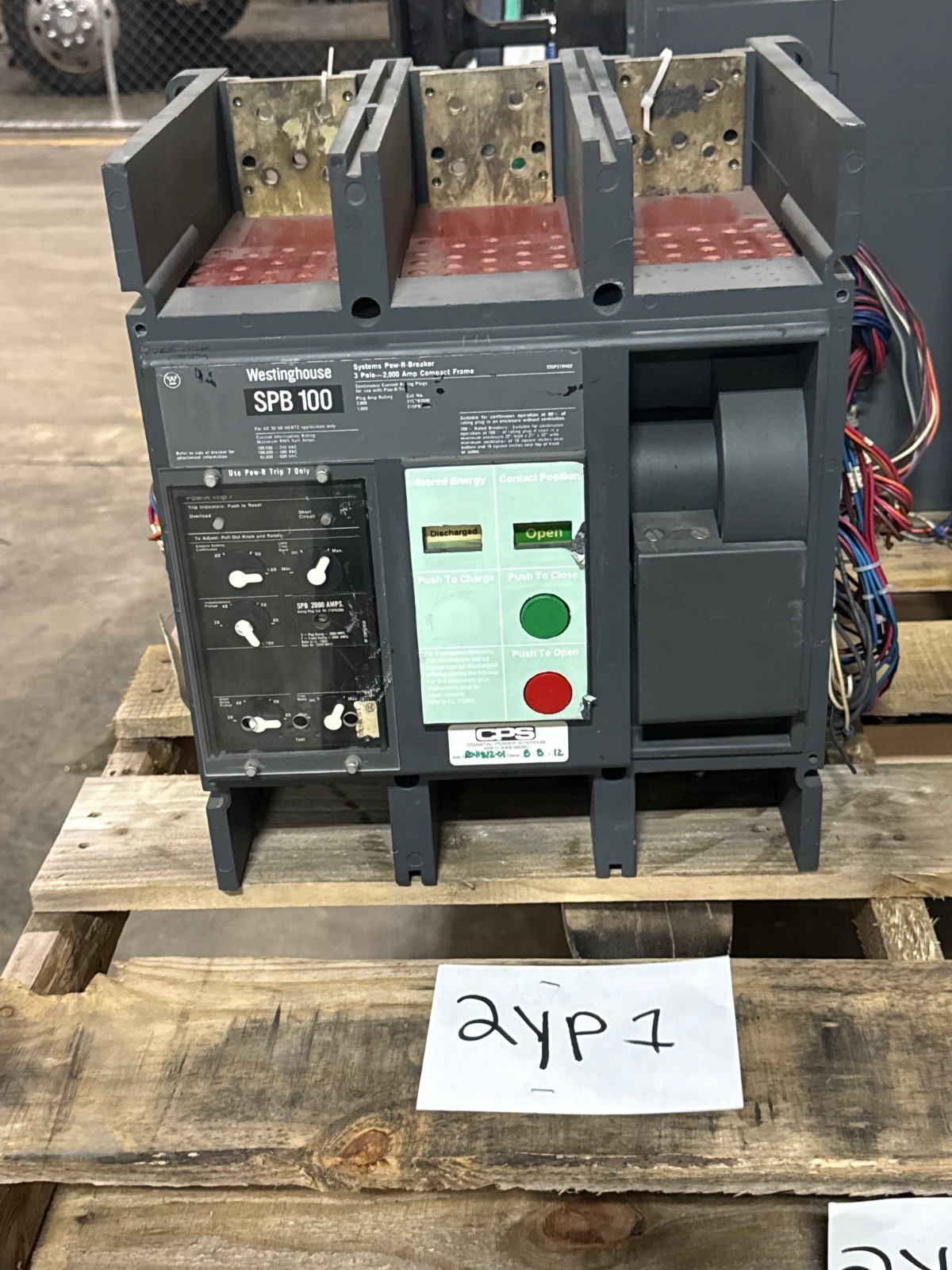 Refurbished BREAKER CUTLER-HAMMER MODEL MAGNUM DS MDS616 1600 AMP