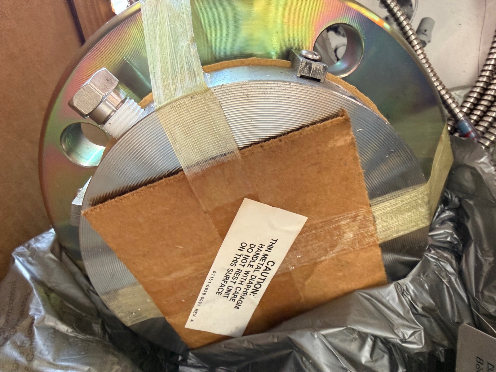 ROSEMOUNT TRANSMITTER 1151DP3E12T0545BIL4 1XA 0-30" IN H2O FLANGED SENSOR