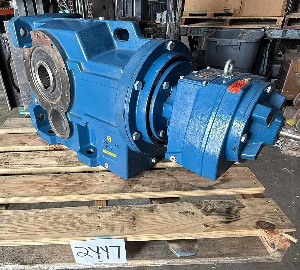 Refurbished RADICON Combined High-Ratio Gear Reducer Assembly MODEL K1052280BRN / M07226.3NRN