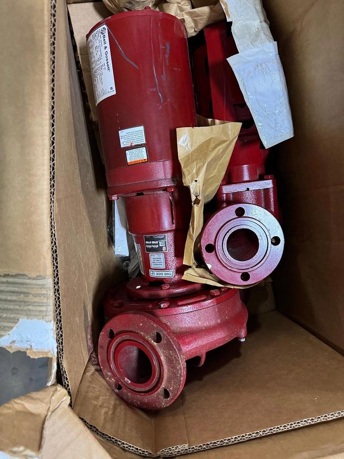 Bell & Gossett 2" X 2" X 7" CENTRIFUGAL PUMP VA17C F MODEL W72754 619-T 2x7