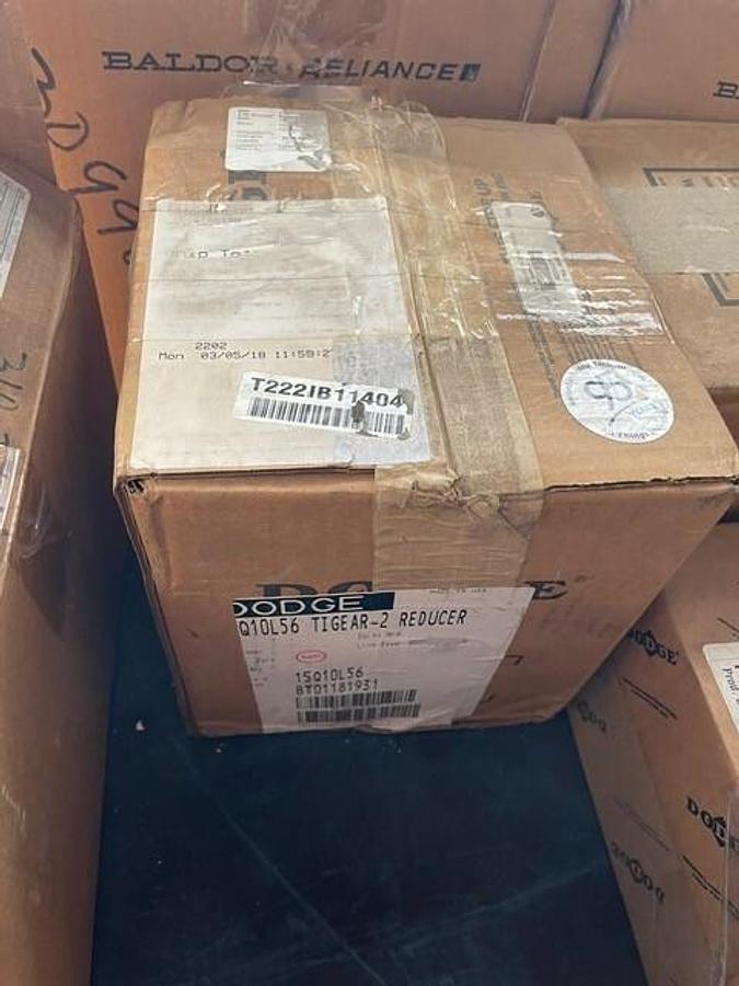 DODGE TIGEAR-2 REDUCER 15Q10L56 21.9 VOLT DC 81 TO 1 RPM