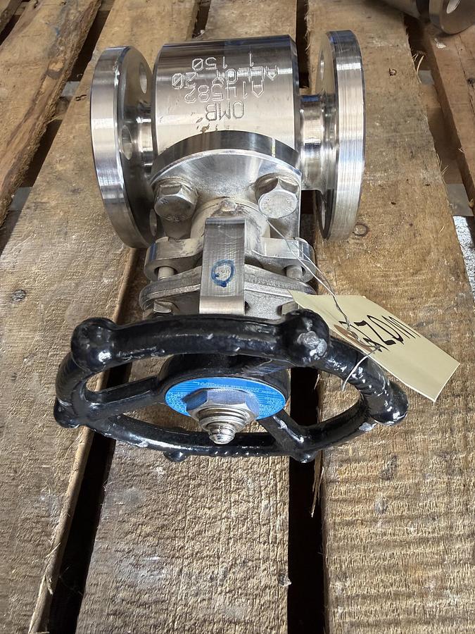 OMB 1" 150 RF GATE VALVE ALLOY 20 BODY FIG# B-F1-810-SF 2ZDN