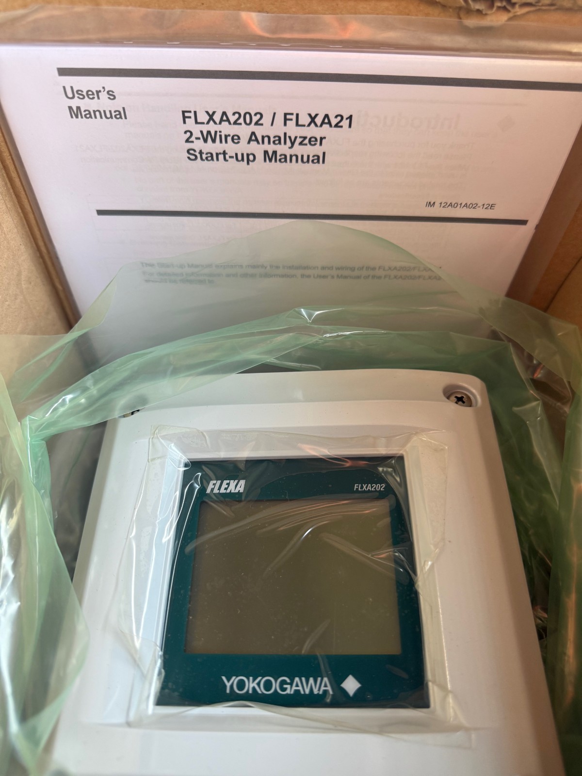 YOKOGAWA FLEXA 2-WIRE LIQUID ANALYZER ZU3 ZU4 MOD FLXA202 24 VDC TYPE 4X