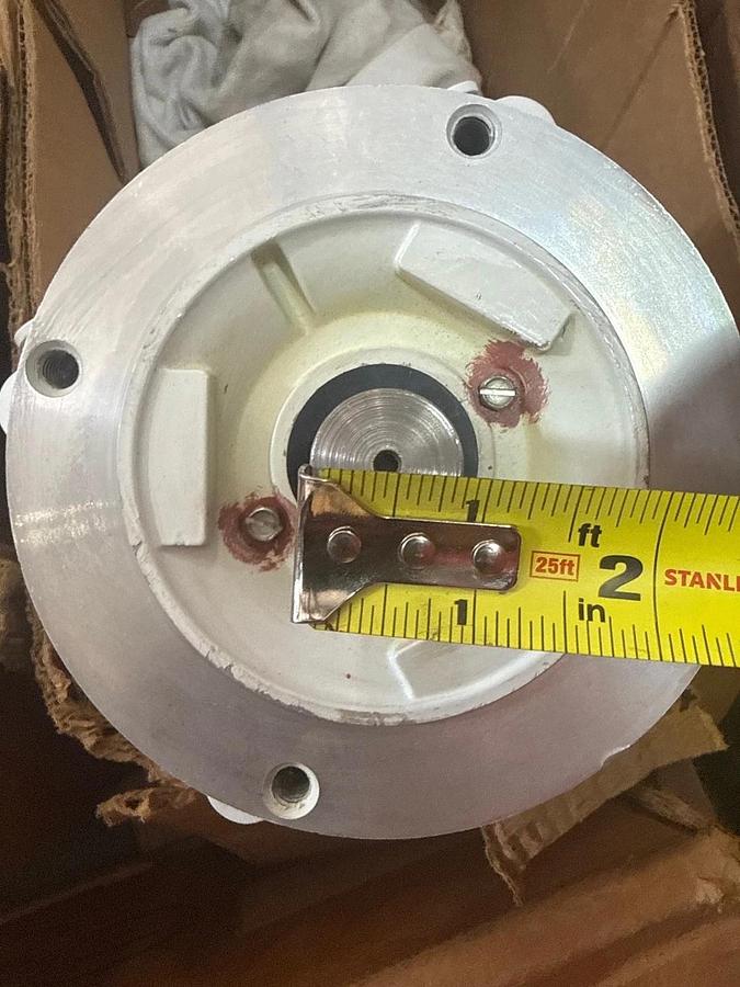 BALDOR 2 HP DC WASH DOWN DUTY MOTOR XA21A CDPWD3585 1750 RPM 180 V 9.6 AMP FRAM