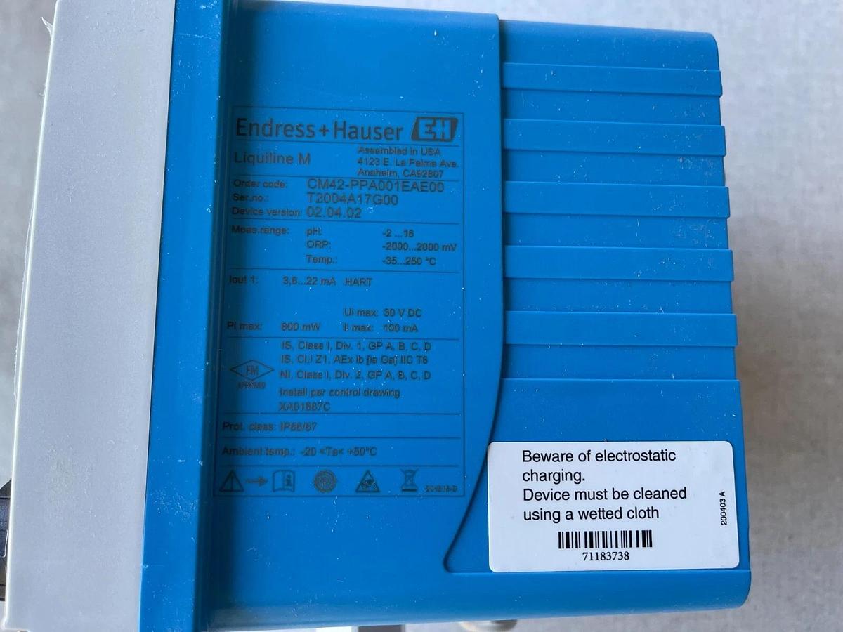 TRANSMITTER LIQUILINE M CM42-PPA001EAE00 Brand New in Box !