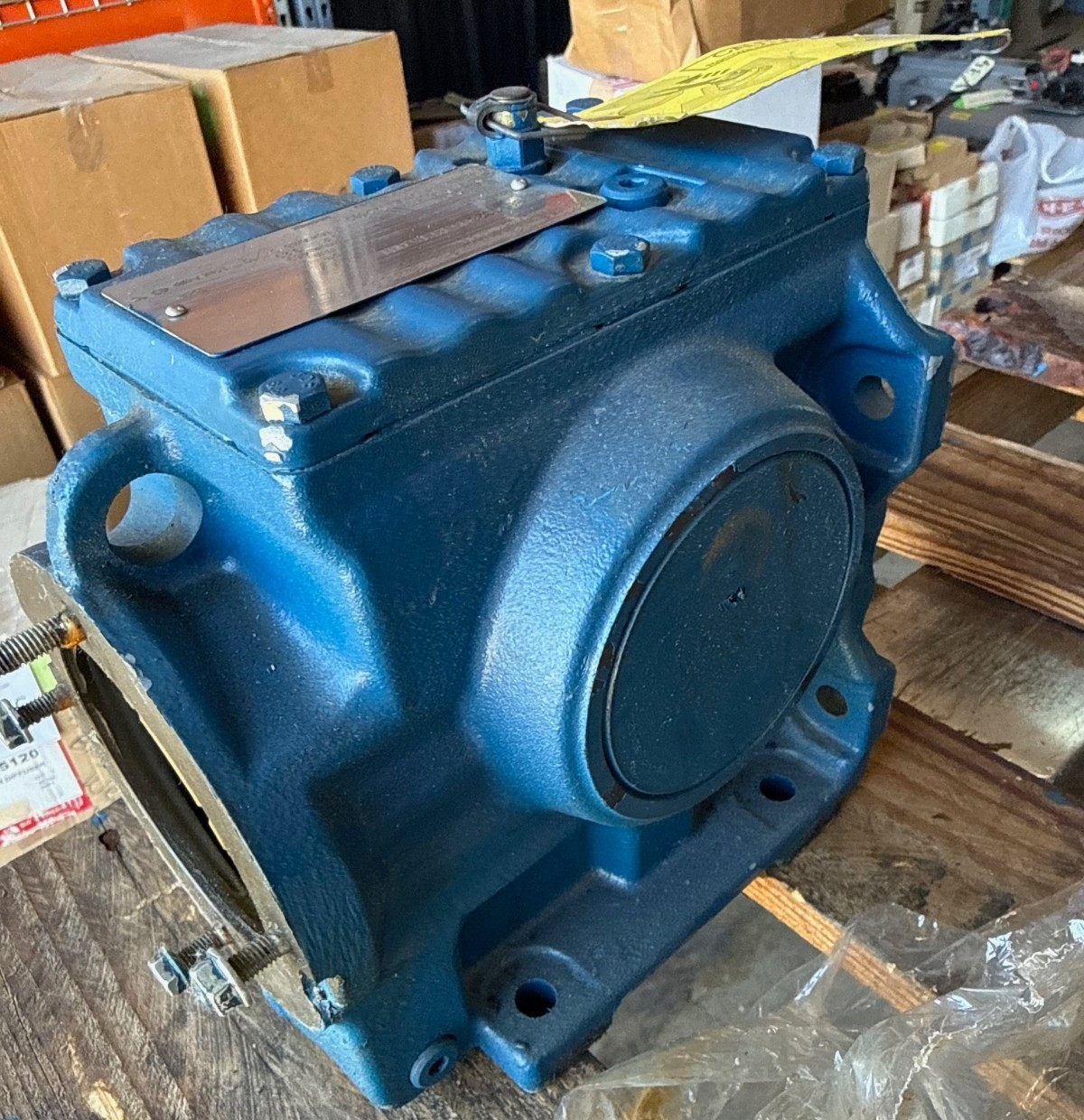 SEW-EURODRIV GEAR REDUCER 1XRA MOD S57/DRE80M4/DH 1750 TO 122 RPM TORQUE 469