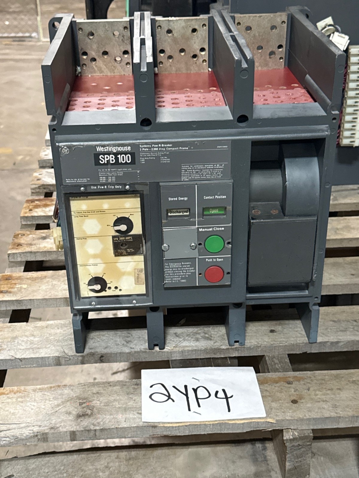 Refurbished BREAKER CUTLER-HAMMER MODEL MAGNUM DS MDS616 1600 AMP