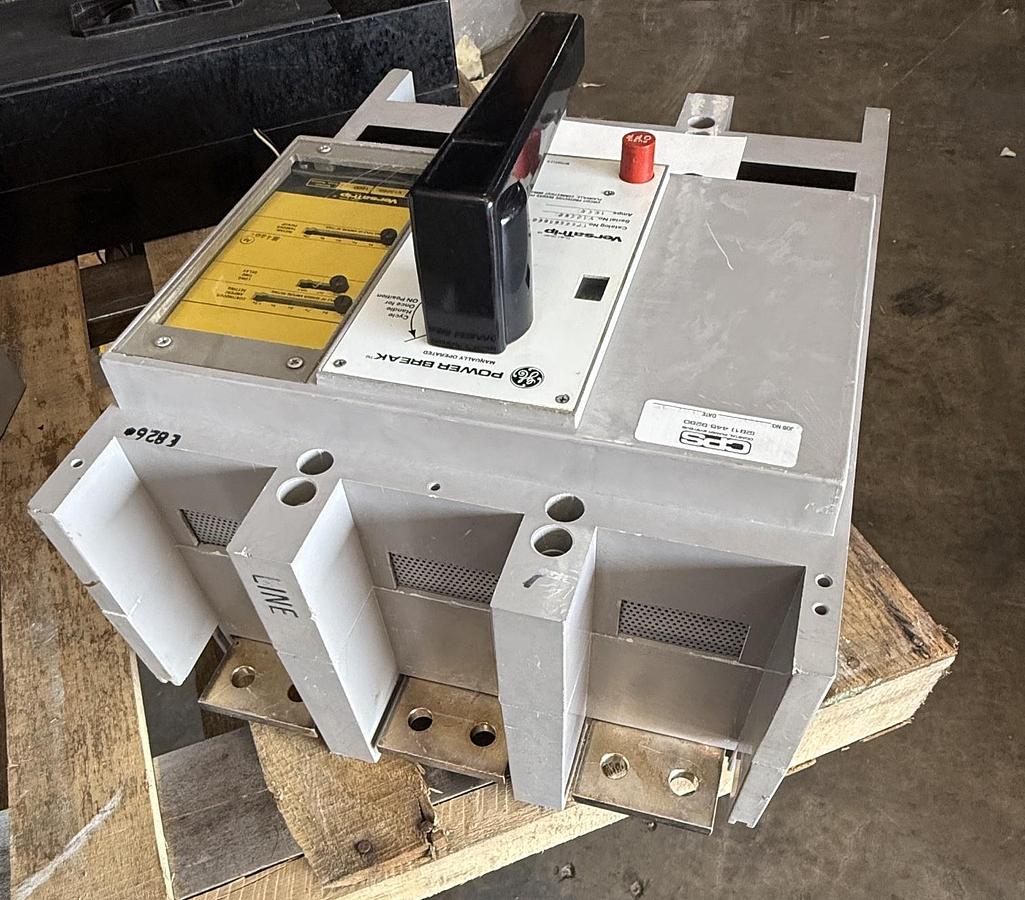 Refurbished   	 GE 1600 AMP Power Break I Breaker 2YX5 MODEL TPSS5616G3 LSIG TRIP