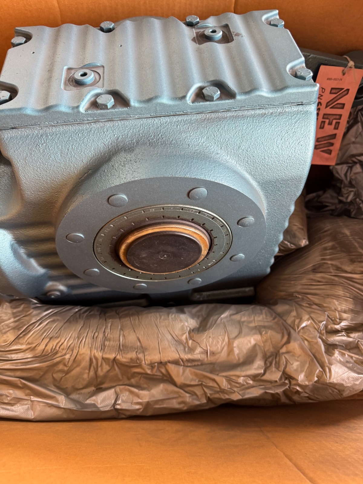 SEW-EURODRIVE GEAR MOTOR NN1 1HP MOD DFT80N /SA87TR57DT80N4 1700 RPM IN 6.7 OUT