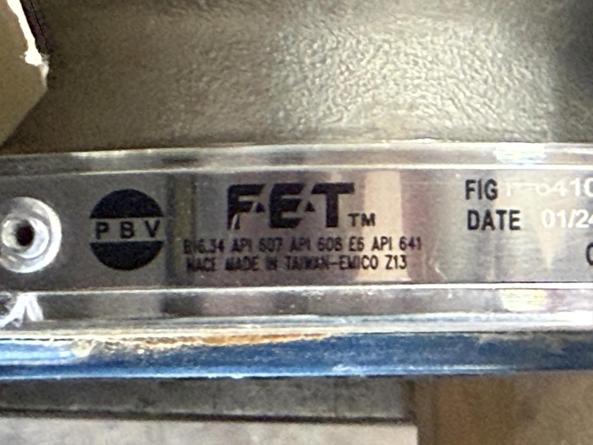 PBV 2" 150 RF BALL VALVE FP FIG # P-6410-41-3600-GL-NL-1 316 BODY