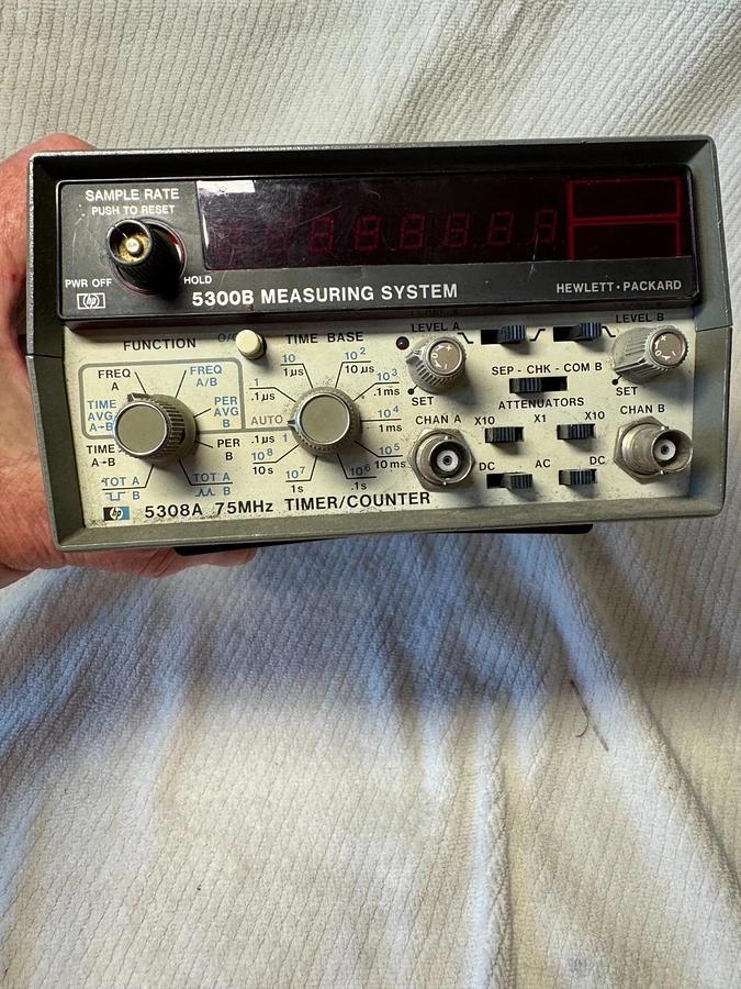 HEWLETT PACKARD AC9 5300B MEASURING SYSTEM TIMER COUNTER