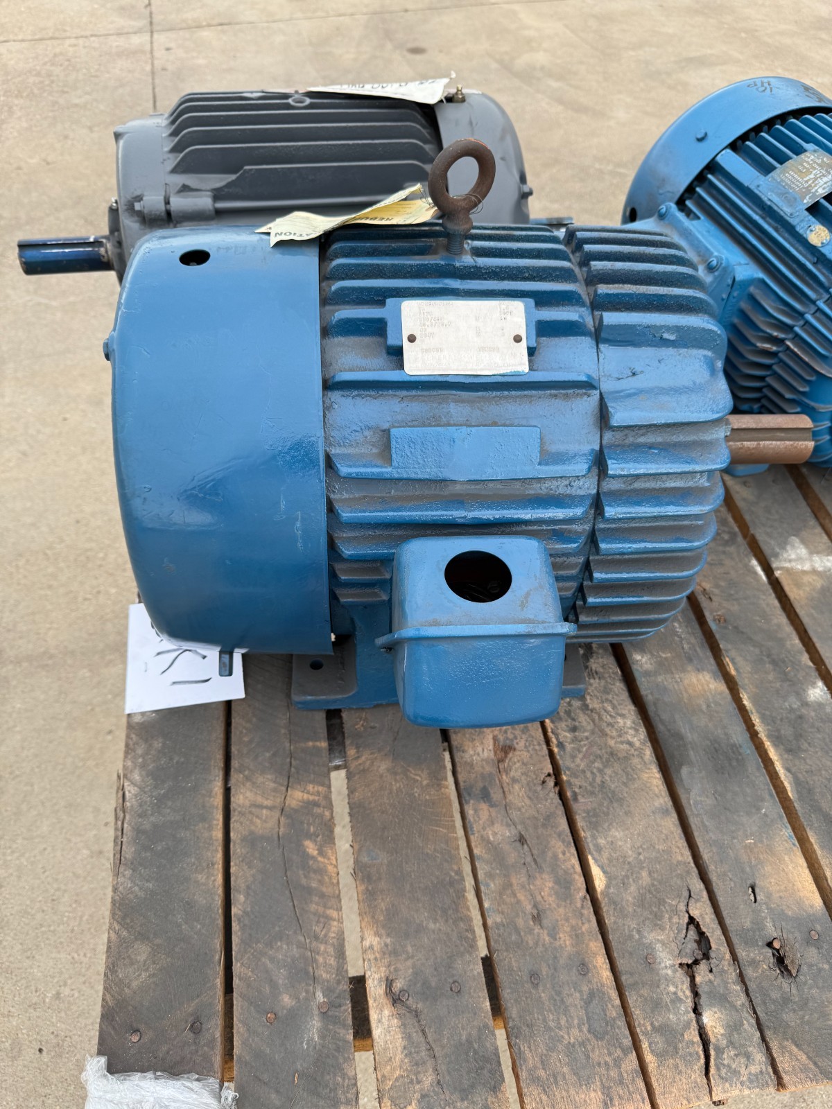 GE MOTOR KK1 15 HP MODEL 5K284BN305 1175 RPM 230/460 V 3 PH 40.6/20.3 AMP FR 284