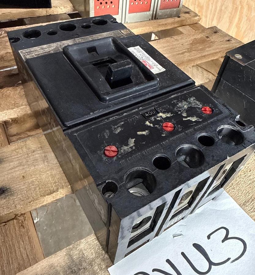 Refurbished Westinghouse Molded Case Circuit Breaker LB400F 400 Amp 3-Pole, 600 Volt 2YU3