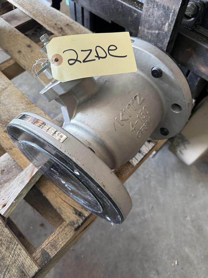 KITZ 4" 150 RF BALL VALVE 316 BODY 316 TRIM FIG# 150UTAZM-FS