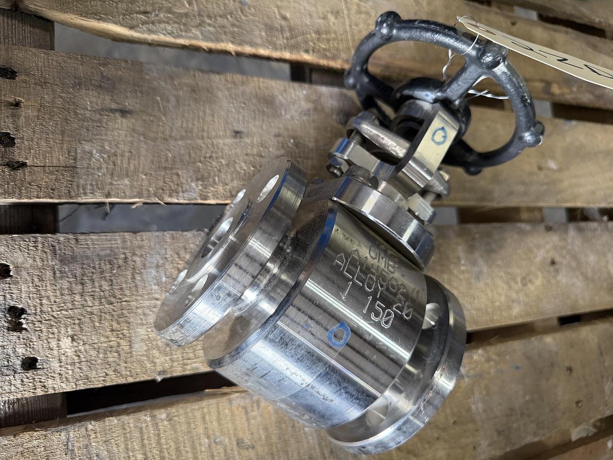 OMB 1" 150 RF GATE VALVE ALLOY 20 BODY FIG# B-F1-810-SF 2ZDN