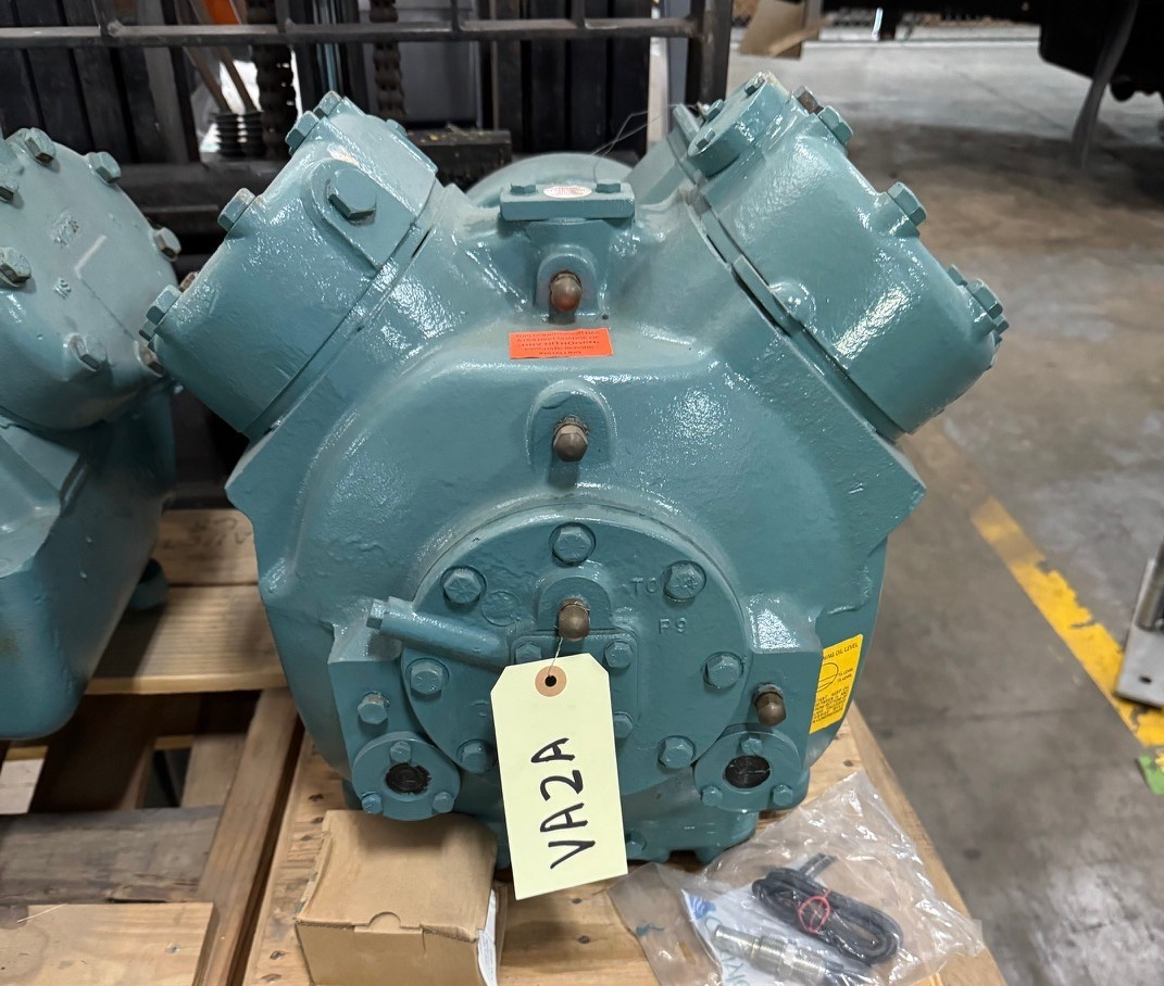 BRAINERD REFRIGERATION SEMI-HERMETIC COMPRESSOR 06ET450360 VA2A & B