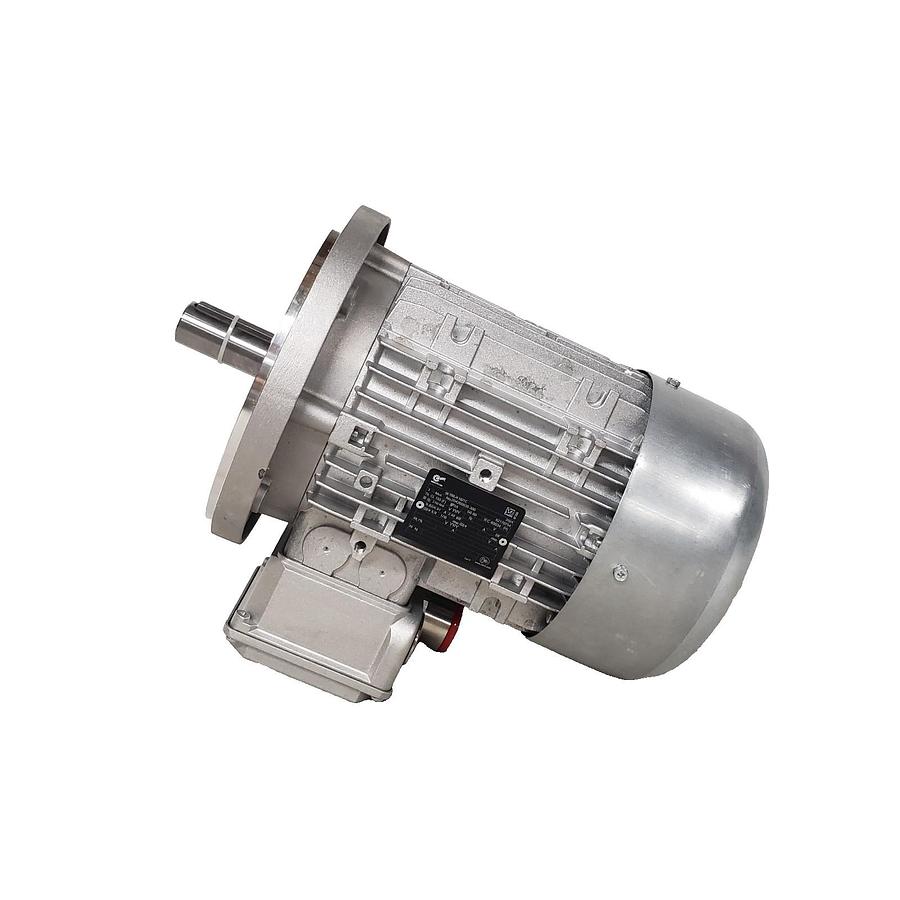 NORD Motor 5 HP MODEL SK112MP/4 2XOB 1755 RPM 230/460 V 13/6.5 AMP 3 PH STEM D