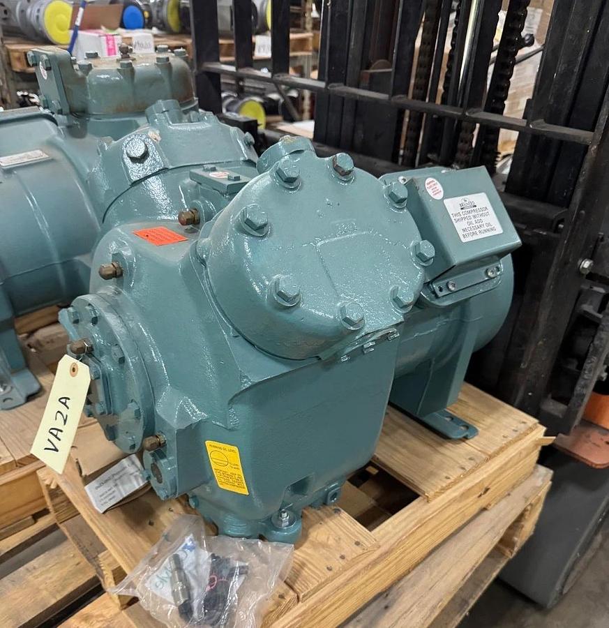 BRAINERD REFRIGERATION SEMI-HERMETIC COMPRESSOR 06ET450360 VA2A & B