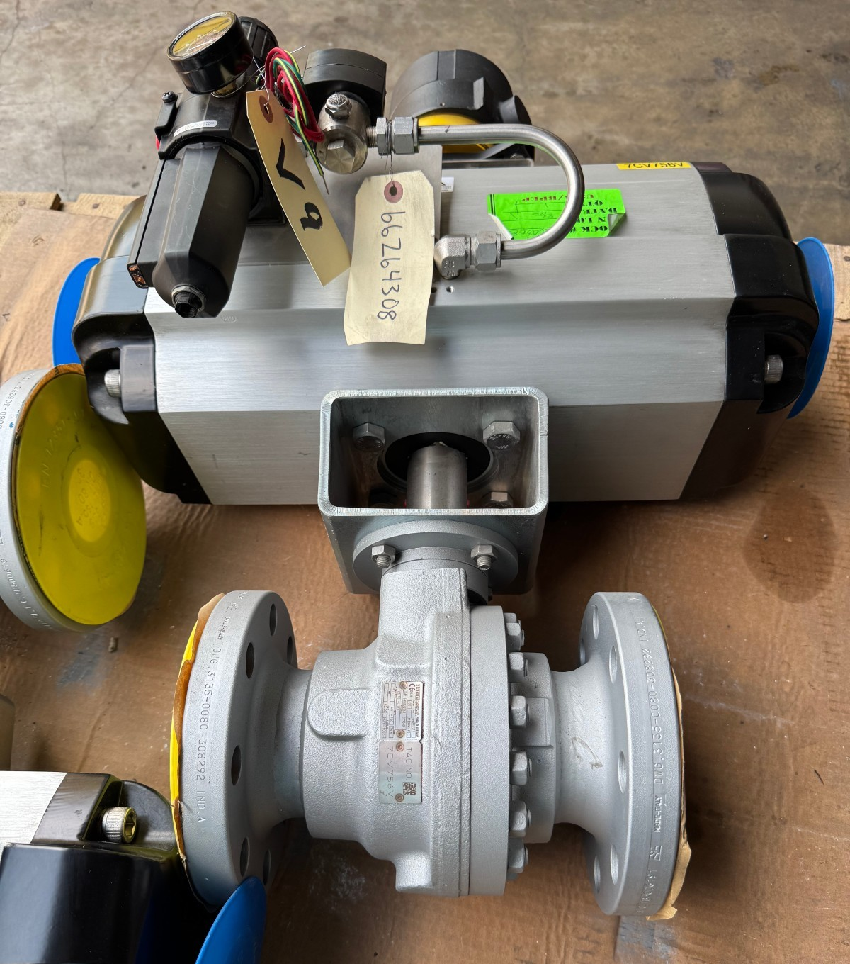 ARGUS 3" 300 RF FP BALL VALVE FK76M V9 10 AUTOMAX SUPERNOVA ACTUATOR  S250S09