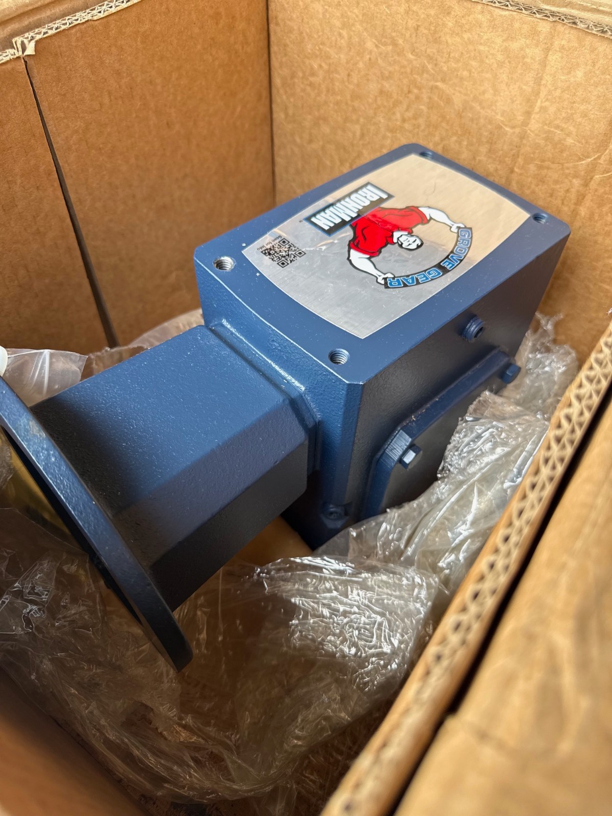 IRON MAN GROVE GEAR REDUCER 1XIB MOD GRG-BM-826-20-L-140 2.965 HP 1750 RPM IN