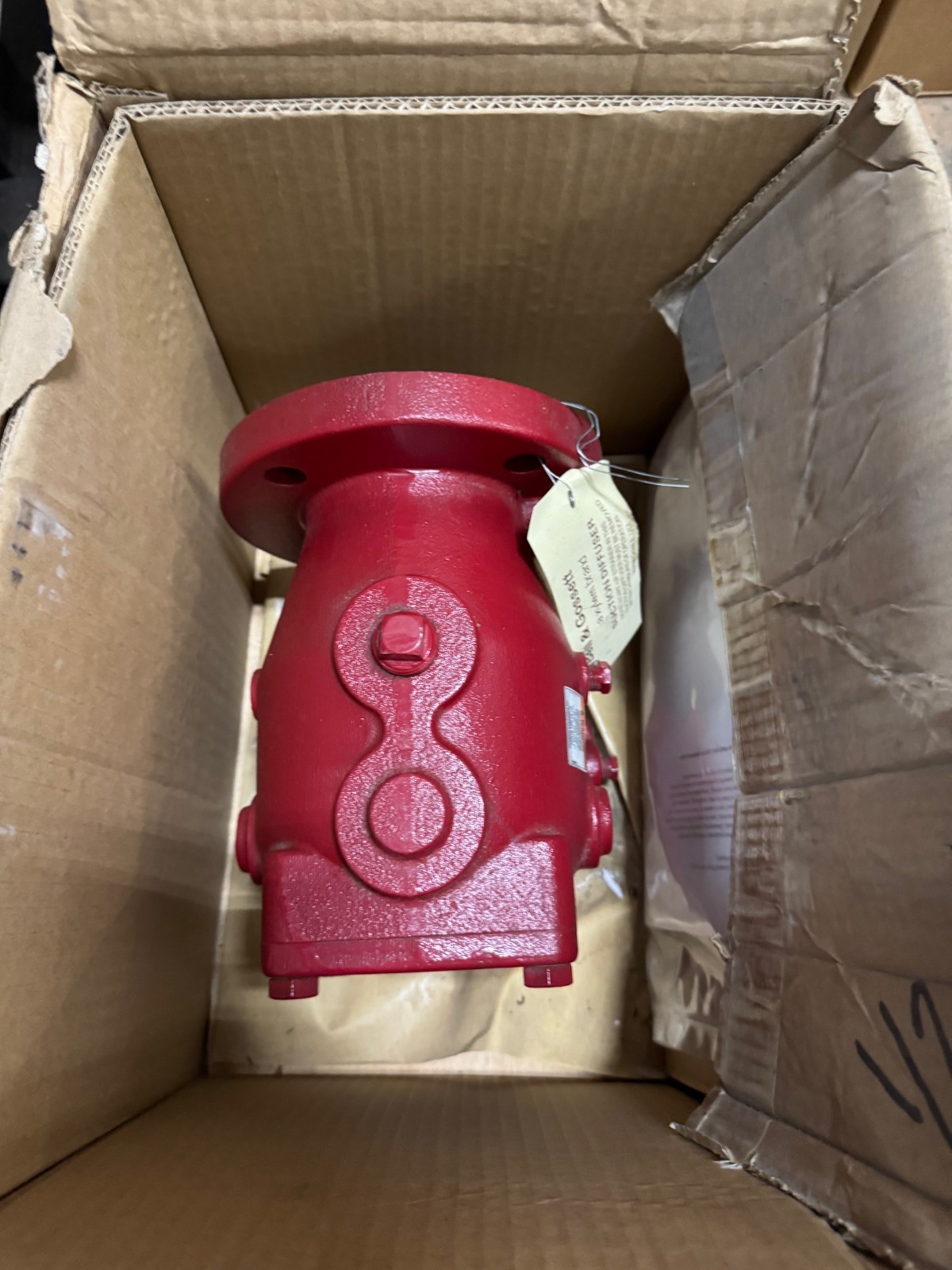 BELL & GOSSETT SUCTION DIFUSSER WA5C MODEL DD-3X  115120 3" FLANGED END CI BODY