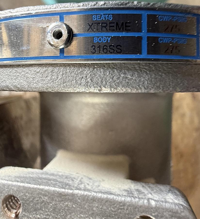 JAMESBURY 11/2" 150 RF BALL VALVE RP FIG # 11/2" 7150313600XTZ2 316 BODY