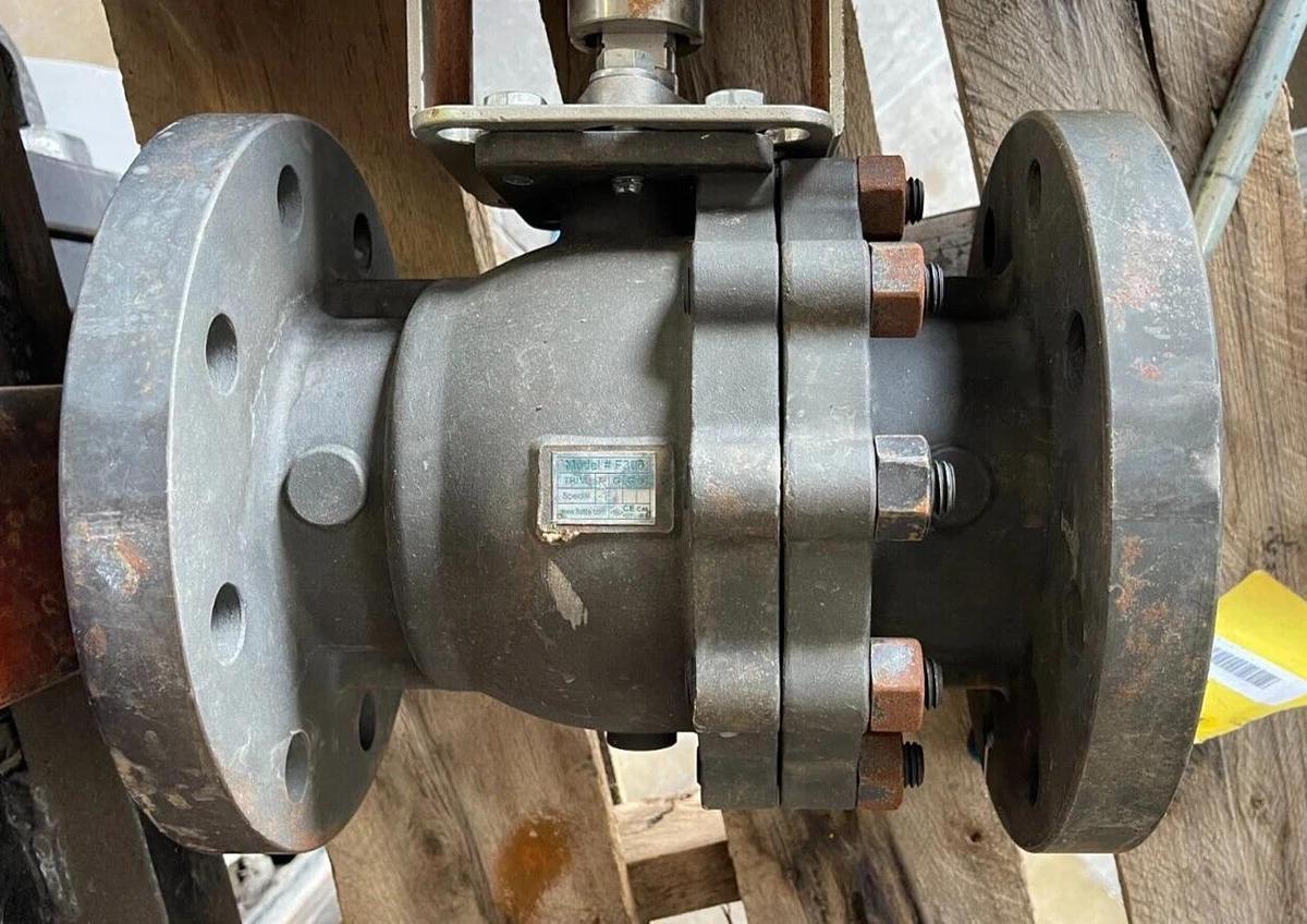 4" 300 RF RP BALL VALVE CS X SS FLOWTITE F30611101 W AIRCON ACTUATOR