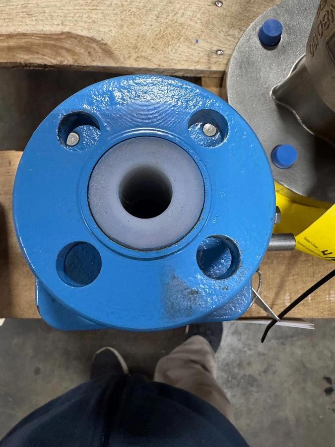 3/4" 150 RF FP BALL VALVE PFA LINED FLOWSERVE ZF2