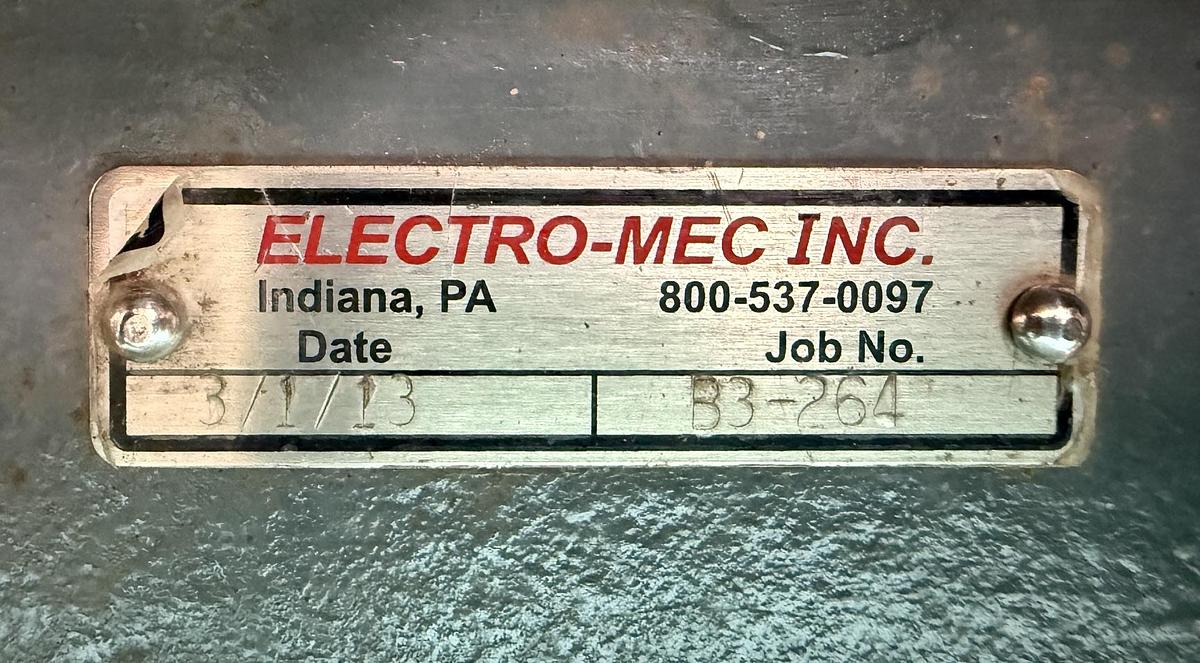 Refurbished SIEMENS DUTY MAX MOTOR 60 HP MODEL RGZSD 2YZ5 860 RPM 575 V