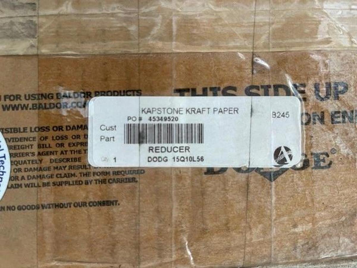 DODGE TIGEAR-2 REDUCER 15Q10L56 21.9 VOLT DC 81 TO 1 RPM