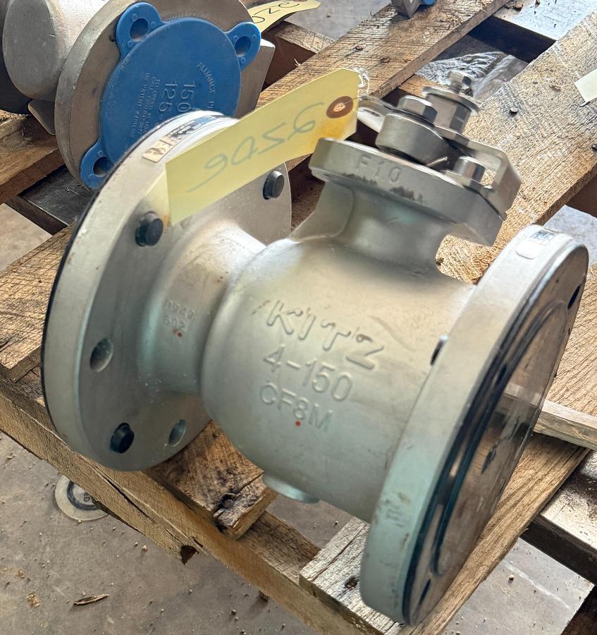 KITZ 4" 150 RF BALL VALVE 316 BODY 316 TRIM FIG# 150UTAZM-FS