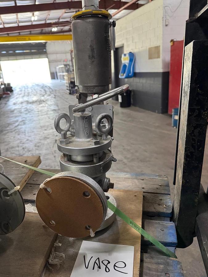 CONSOLIDATED 11/2" 300 X 2" 150 RELEIF VALVE VA8E WCB WITH PILOT 39PV07-2-CC-E-S