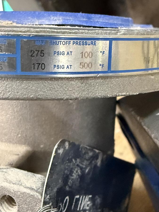 JAMESBURY 11/2" 150 RF BALL VALVE RP FIG # 11/2" 7150313600XTZ2 316 BODY
