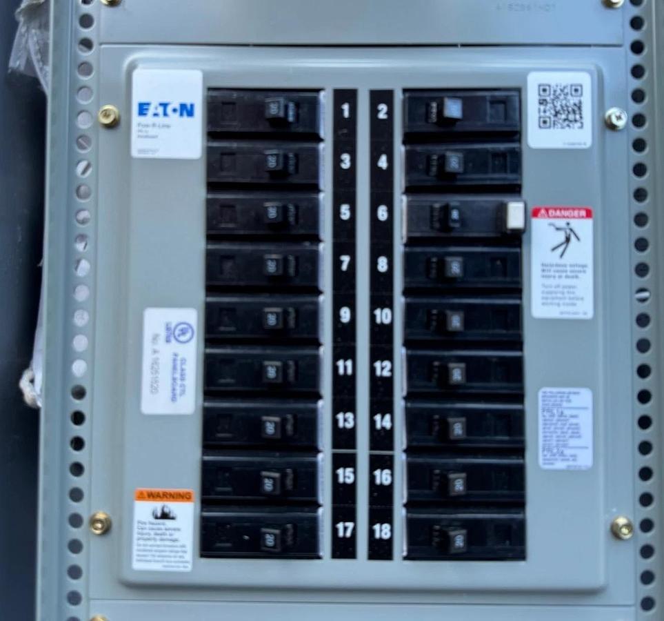 Appleton EXPLOSION PROOF BREAKER PANEL V64 ALPNC12C12M1 50 AMP 120/208V 3PL 3 P