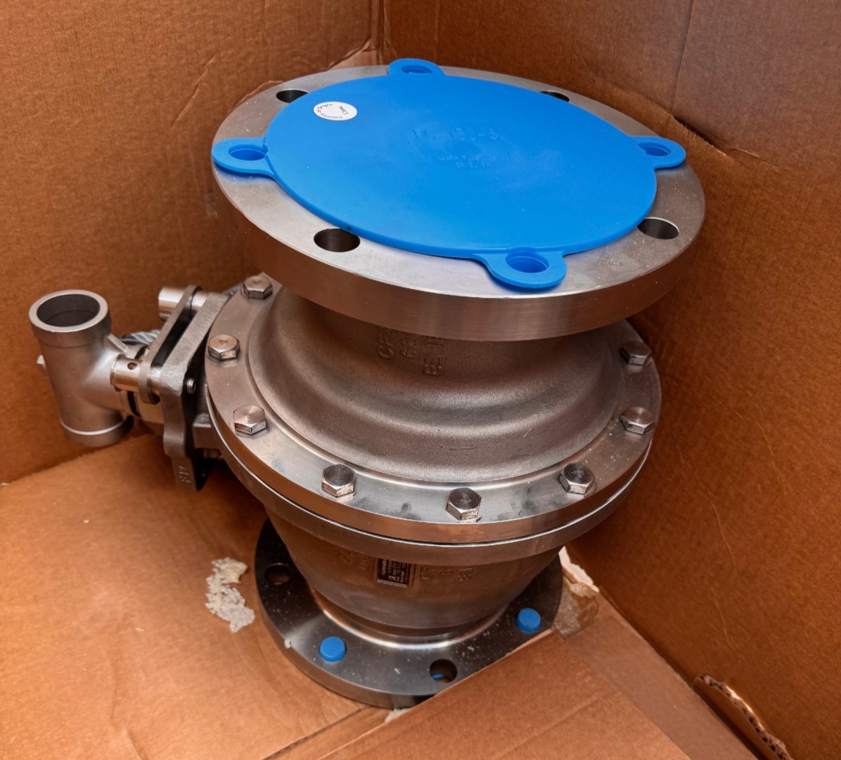 WORCESTER FLOWSERVE 6" 150 RF FULL PORT BALL VALVE 316 STAINLESS STEEL BODY 2XB