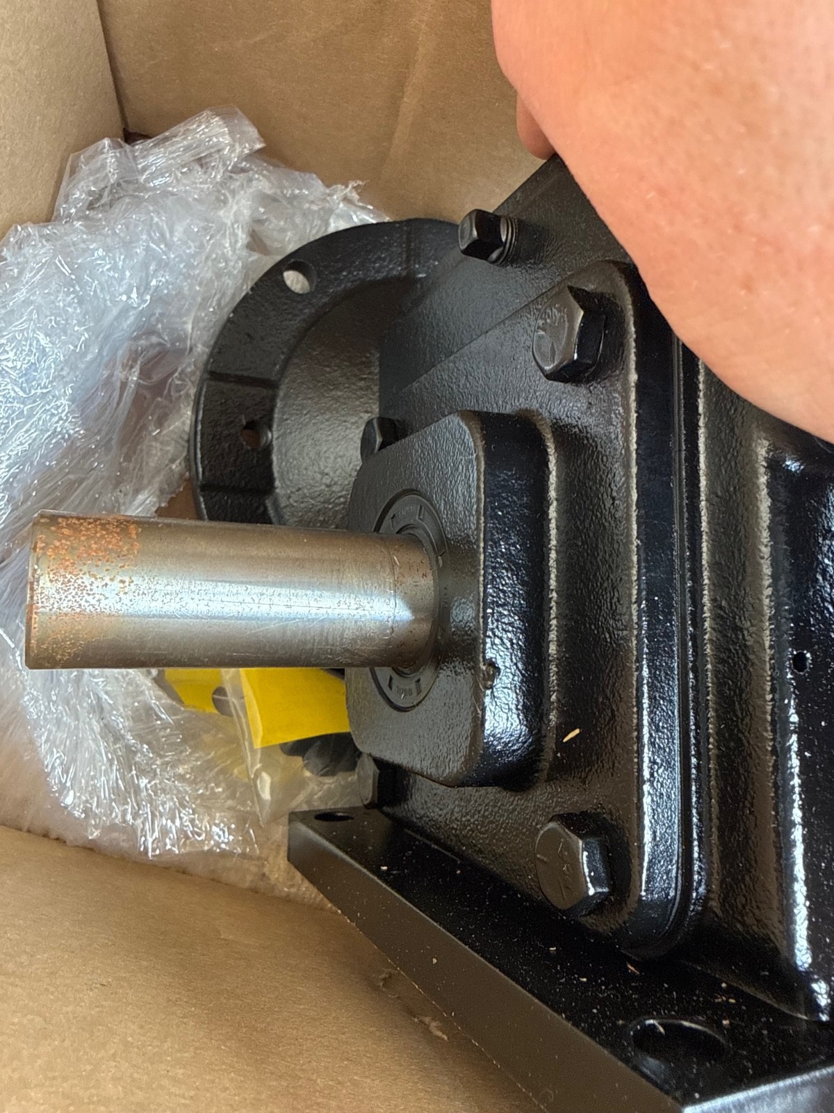 SE ENCORE WINSMITH GEAR REDUCER 1XIH MOD E-20MDTS31000C1 1750 RPM IN 15 TO 1 RAT