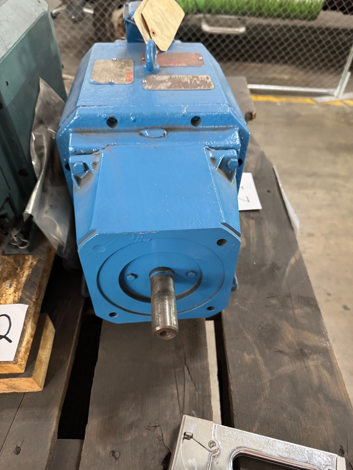RELIANCE RPM III DC MOTOR ZA1 5 HP MODEL T56H1021R-PS 1725 RPM 180 V DC 23 AMP